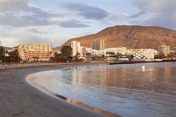 Playa de Los Cristianos, Los Cristianos, Tenerife, Canary Islands, Spain, Atlantic