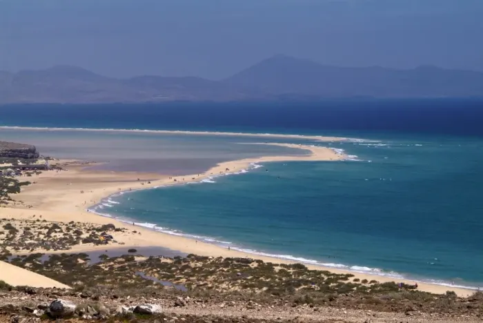 Framed Print : Playas de Sotavento, Fuerteventura, Canary Islands, Spain, Atlantic, Europe Framed Print : Playas de Sotavento, Fuerteventura, Canary Islands, Spain, Atlantic, Europe