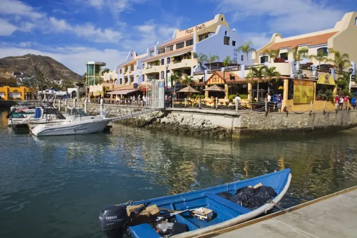 Framed Print : Plaza Bonita Shopping Mall, Cabo San Lucas, Baja California, Mexico, North America