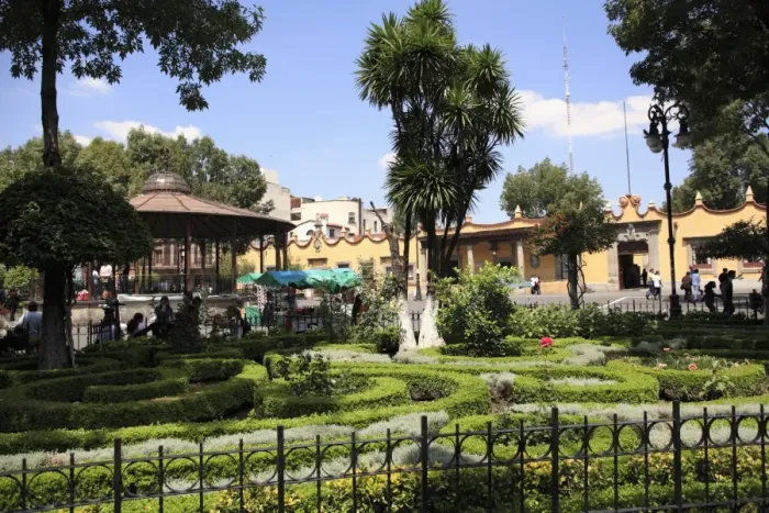 Framed Print : Plaza Hidalgo, Coyoacan, Mexico City, Mexico, North America Framed Print : Plaza Hidalgo, Coyoacan, Mexico City, Mexico, North America