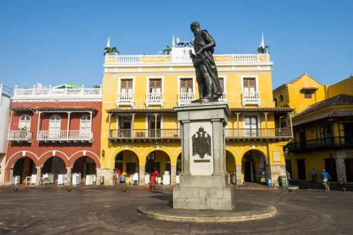 Framed Print : Plaza de los Coches, UNESCO World Heritage Site, Cartagena, Colombia, South America Framed Print : Plaza de los Coches, UNESCO World Heritage Site, Cartagena, Colombia, South America