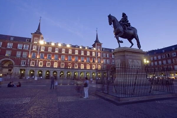 Plaza Mayor, Madrid, Spain, Europe