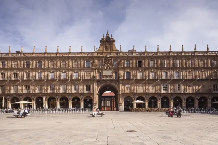 Framed Print : Plaza Mayor in Salamanca, UNESCO World Heritage Site, Castile and Leon, Spain, Europe Framed Print : Plaza Mayor in Salamanca, UNESCO World Heritage Site, Castile and Leon, Spain, Europe
