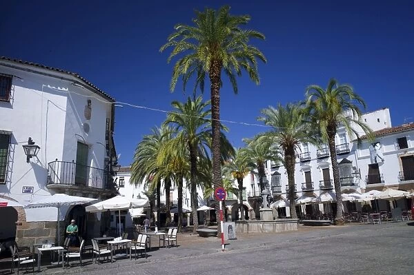 The Plaza Mayor, Zafra, Andalucia, Spain, Europe
