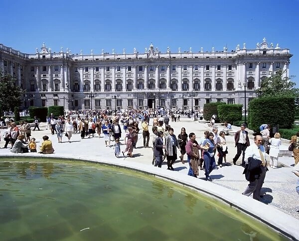 Plaza de Oriente and Palacio Real