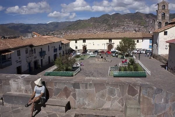 Plaza San Blas, Cuzco, Peru, South America