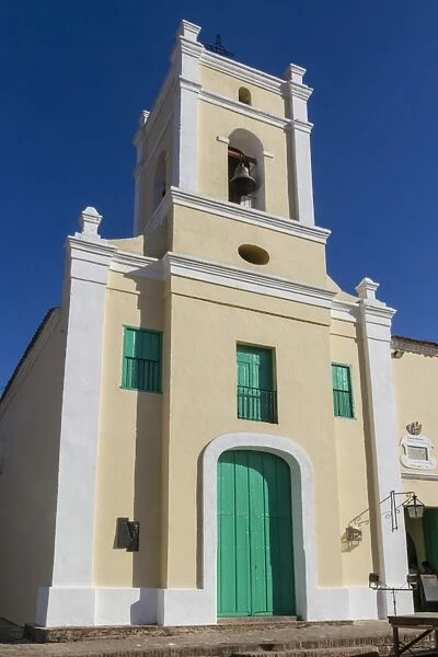 Plaza San Juan de Dios, church, Camaguey, Cuba, West Indies, Caribbean, Central America