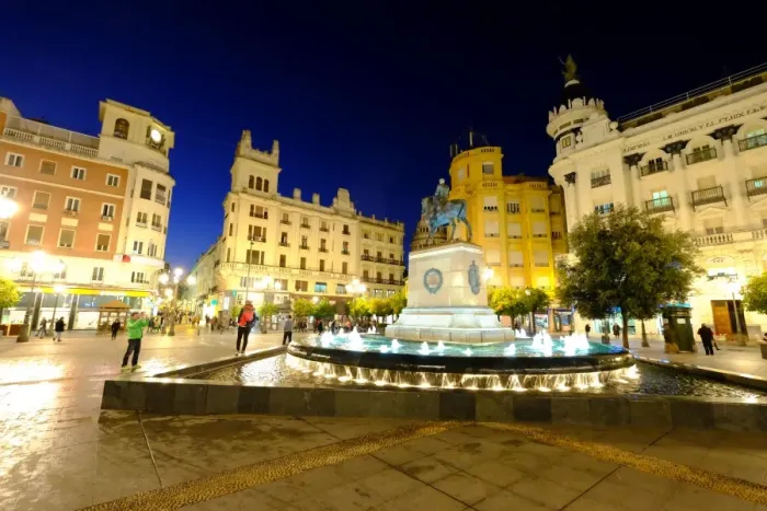 Framed Print : Plaza Tendillas, Cordoba, Andalucia, Spain, Europe Framed Print : Plaza Tendillas, Cordoba, Andalucia, Spain, Europe