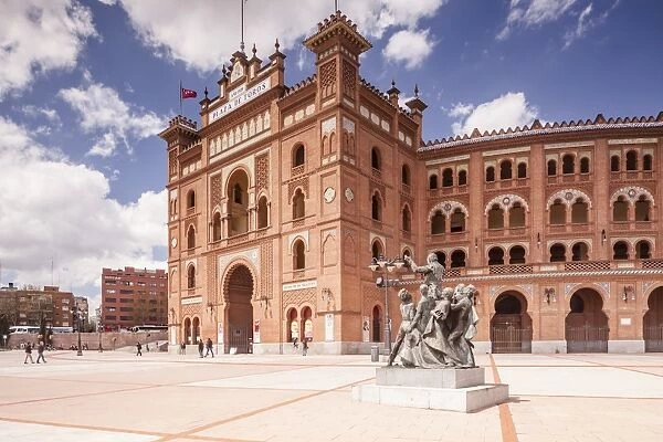 The Plaza de Toros de Las Ventas (Bull Ring), mainly used for bullfighting, built in 1929