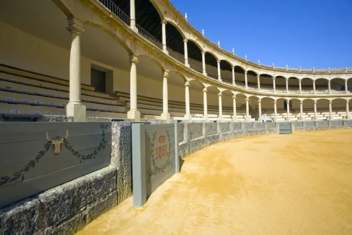 Framed Print : Plaza de Toros, Ronda, one of the white villages, Malaga province, Andalucia Framed Print : Plaza de Toros, Ronda, one of the white villages, Malaga province, Andalucia