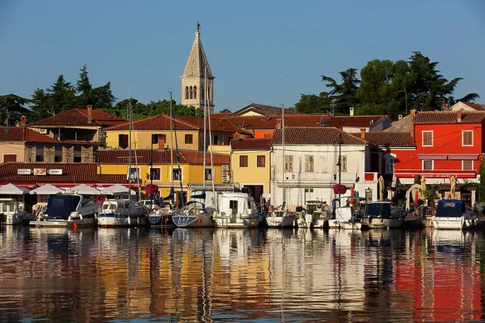 Framed Print : Pleasure Boats, Marina, Novigrad Port, Tower of St. Pelagius Church in the background, Old Town, Novigrad, Croatia, Europe Framed Print : Pleasure Boats, Marina, Novigrad Port, Tower of St. Pelagius Church in the background, Old Town, Novigrad, Croatia, Europe