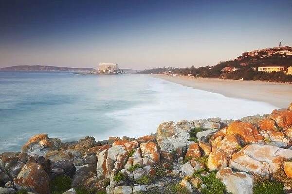 Plettenberg Bay beach at dawn, Western Cape, South Africa, Africa