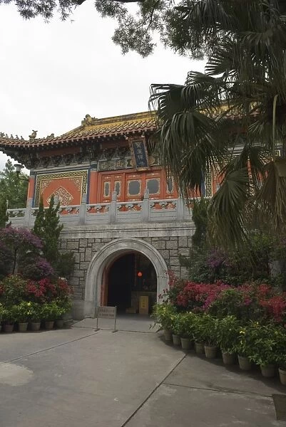 Po Lin Monastery, Lantau Island, Hong Kong, China, Asia