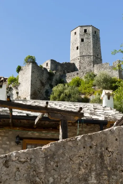 Framed Print : Pocitelj, Capljina municipality, Bosnia and Herzegovina, Europe