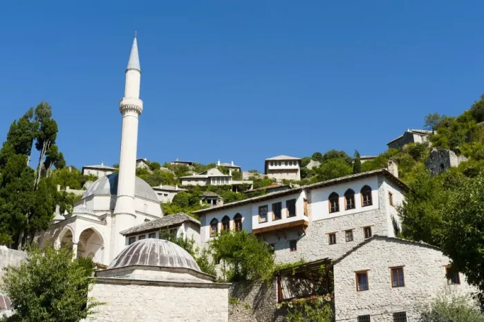 Framed Print : Podgrad mosque, Pocitelj, Capljina municipality, Bosnia and Herzegovina, Europe Framed Print : Podgrad mosque, Pocitelj, Capljina municipality, Bosnia and Herzegovina, Europe