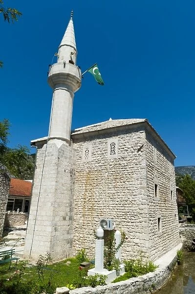 Podgrad mosque, Stolac, Bosnia and Herzegovina, Europe