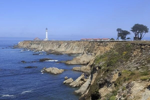 Point Arena Lighthouse, Mendocino County, California, United States of America, North America
