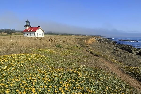 Point Cabrillo Lighthouse, Mendocino County, California, United States of America, North America