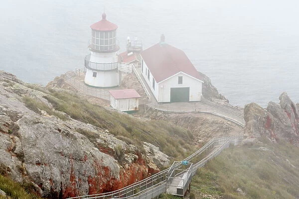 Point Reyes Lighthouse, Point Reyes National Seashore, Marin County, California, United States of America, North America