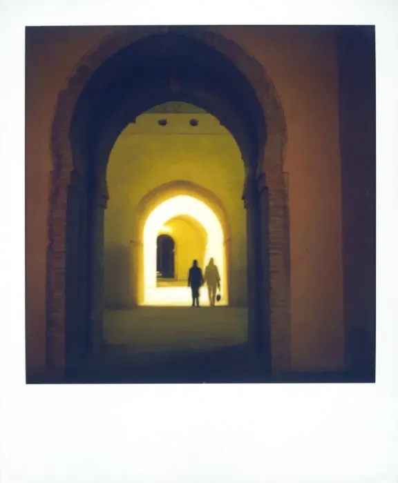 Framed Print : Polaroid image taken in Granaries of Moulay Ismail Framed Print : Polaroid image taken in Granaries of Moulay Ismail