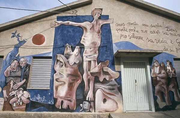 Political and social murals in Orgosolo