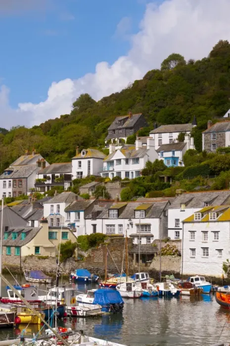 Framed Print : Polperro, Cornwall, England, United Kingdom, Europe