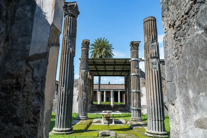 Framed Print : Pompeii, UNESCO World Heritage Site, Campania, Italy, Europe