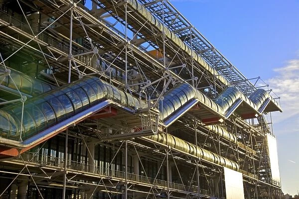 Pompidou Centre, Beaubourg, Paris, France, Europe