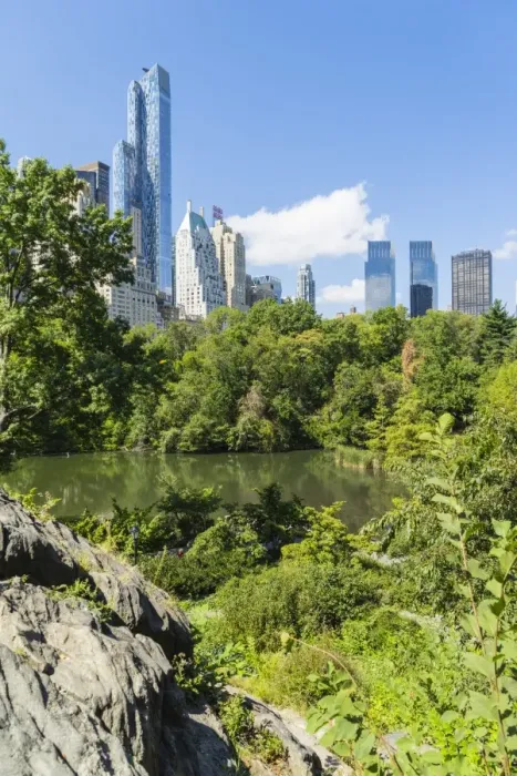 Framed Print : The Pond, Central Park, Manhattan, New York City, New York, United States of America, North America Framed Print : The Pond, Central Park, Manhattan, New York City, New York, United States of America, North America