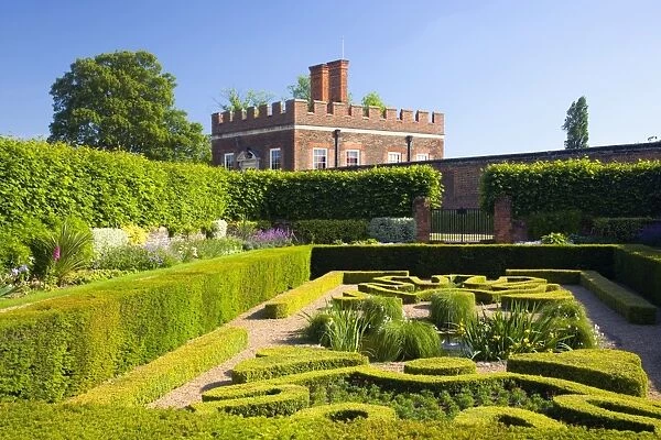 The Pond Gardens and Banqueting House, Hampton Court Palace, Borough of Richmond upon Thames