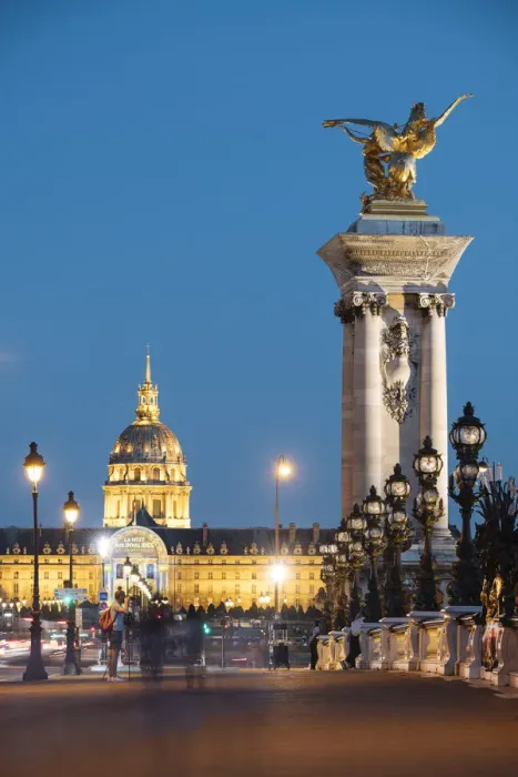 Framed Print : Pont Alexandre III and Les Invalides, Paris, Ile-de-France, France, Europe Framed Print : Pont Alexandre III and Les Invalides, Paris, Ile-de-France, France, Europe