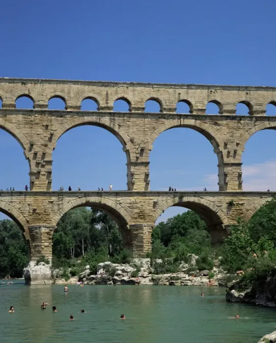 Framed Print : Pont du Gard, UNESCO World Heritage Site, Languedoc-Roussillon, France, Europe Framed Print : Pont du Gard, UNESCO World Heritage Site, Languedoc-Roussillon, France, Europe