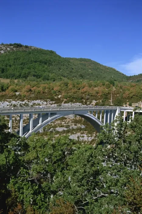 Framed Print : Pont de L Artuby, Provence, France, Europe