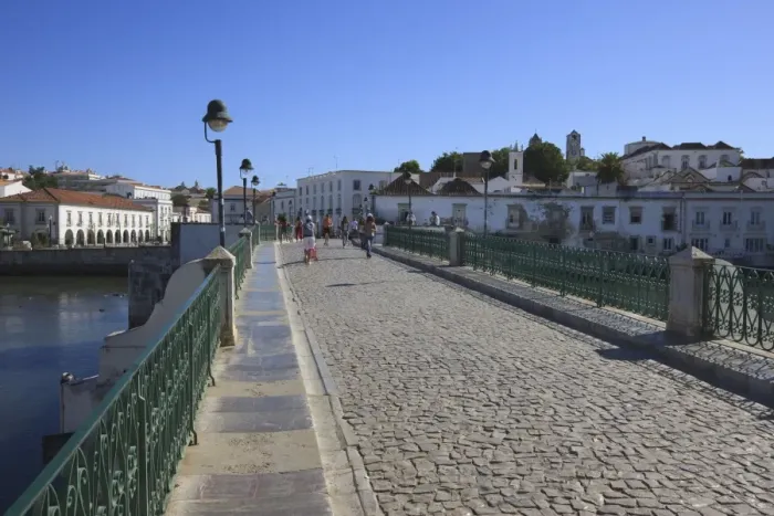 Framed Print : Ponta Romana (Roman Bridge), Tavira, Algarve, Portugal, Europe Framed Print : Ponta Romana (Roman Bridge), Tavira, Algarve, Portugal, Europe