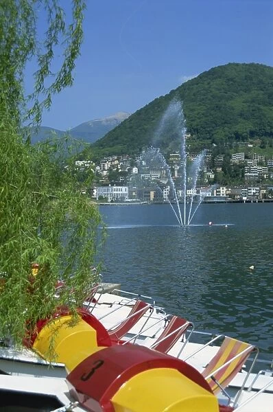 Ponte Tresa, Lake Lugano, Lombardy, Italian Lakes, Italy, Europe