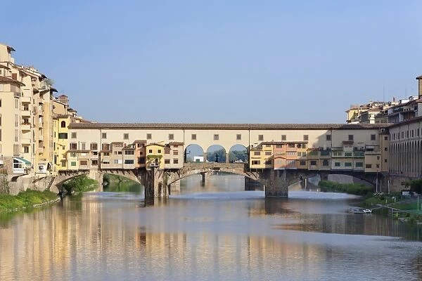 Ponte Vecchio, Florence, UNESCO World Heritage Site, Tuscany, Italy, Europe