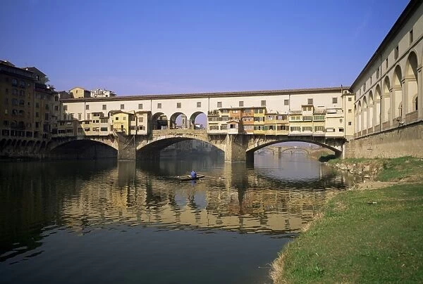 The Ponte Vecchio over the River Arno