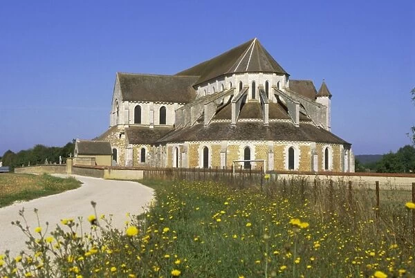 Pontigny Abbey, Bourgogne (Burgundy), France, Europe