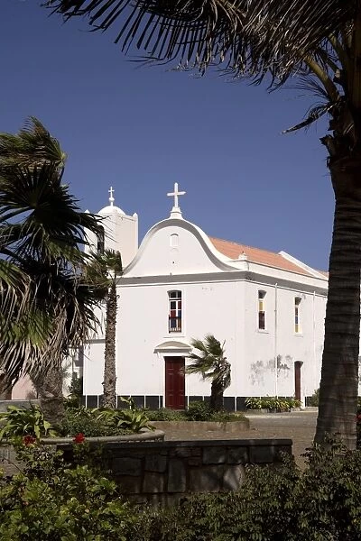 Ponto do Sol church, Santo Antao, Cape Verde islands, Africa