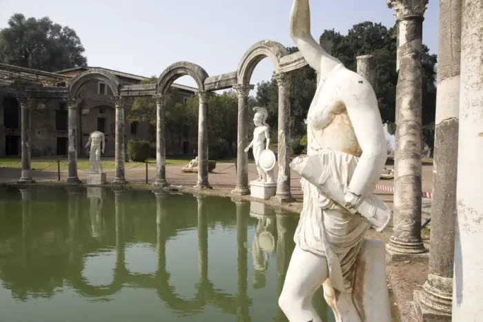 Framed Print : The pool, Canopo, Hadrians Villa, UNESCO World Heritage Site, Tivoli Framed Print : The pool, Canopo, Hadrians Villa, UNESCO World Heritage Site, Tivoli