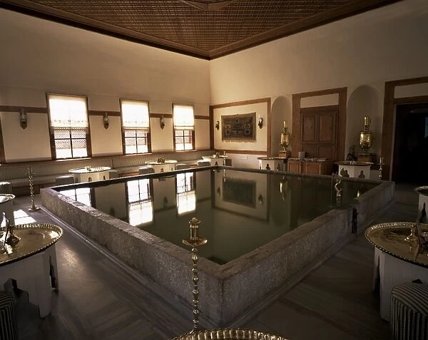 Pool in typical Ottoman house