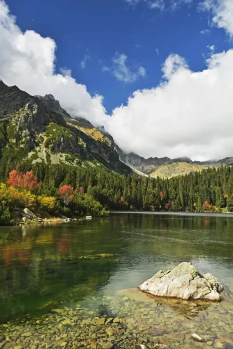 Framed Print : Popradske Pleso, High Tatras (Vysoke Tatry), Slovakia, Europe Framed Print : Popradske Pleso, High Tatras (Vysoke Tatry), Slovakia, Europe