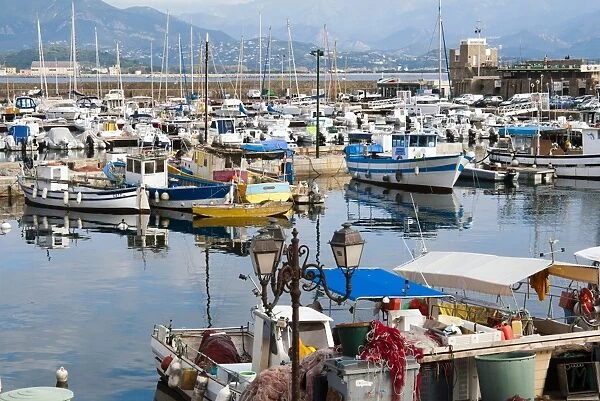 The port, Ajaccio, Corsica, France, Mediterranean, Europe