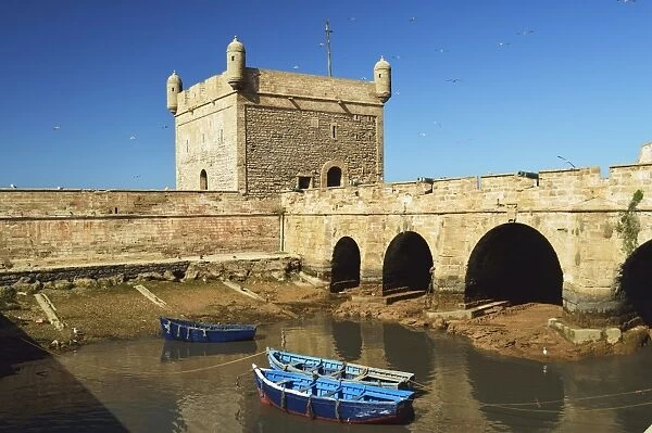 Port and Citadel, Essaouira, Atlantic Coast, Morocco, North Africa, Africa