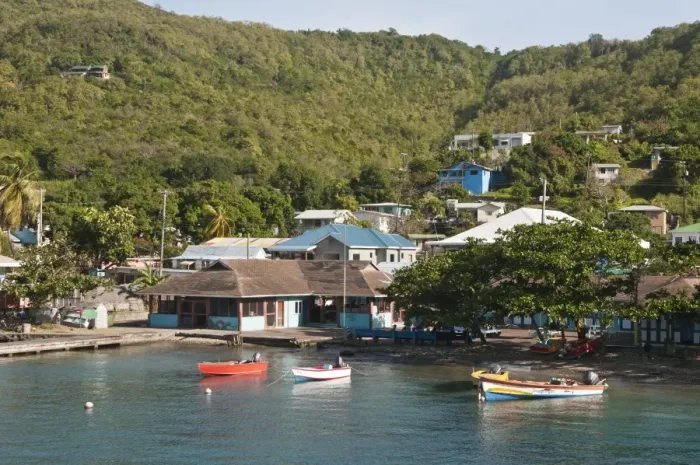 Framed Print : Port Elizabeth, Bequia, St. Vincent and The Grenadines, Windward Islands Framed Print : Port Elizabeth, Bequia, St. Vincent and The Grenadines, Windward Islands