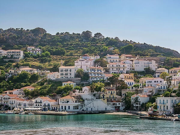 Port of Evdilos, Icaria Island, North Aegean, Greek Islands, Greece, Europe