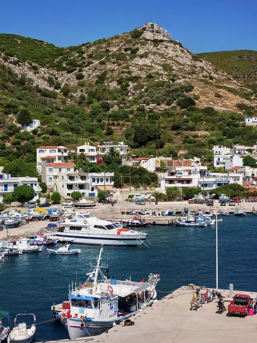 Framed Print : Port in Fournoi, Fournoi Island, North Aegean, Greek Islands, Greece, Europe Framed Print : Port in Fournoi, Fournoi Island, North Aegean, Greek Islands, Greece, Europe