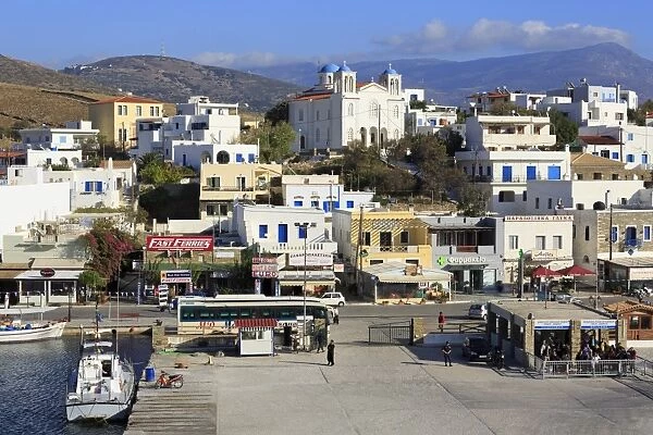 Port of Gavrio, Andros Island, Cyclades, Greek Islands, Greece, Europe