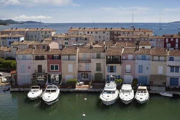 Port Grimaud, Var, Provence-Alpes-Cote d Azur, Provence, France, Mediterranean, Europe