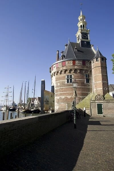 The port of Hoorn, Holland, Europe